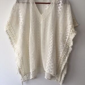 Elegant Cream Knit Sweater